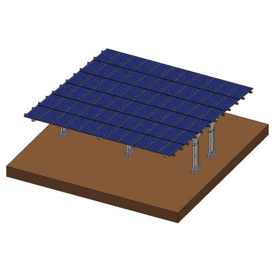 Solar Rooftop Mounting Structure